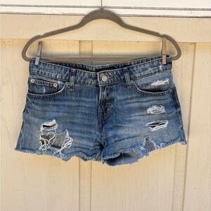 Lucky Brand mid-rise jean shorts